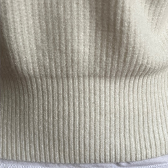 White House Black Market Cream Cowl Neck Sweater - Picture 12 of 12
